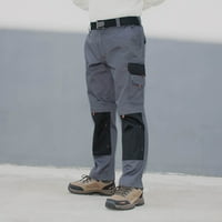 Hlače za muškarce Multi džepne pantalone Muške teretne hlače Ravne cijevi Ležerne pantalone na otvorenom