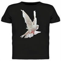 Leteći bijeli doveni ptičji majica Muškarci -Mage by Shutterstock, muški X-veliki