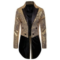 Ženski nadmorske kapute Muška i zimska modna modna ličnost Ležerna jakna za odijelo Smanjeno zlato 8