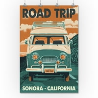 Sonora, Kalifornija, drumski izlet, Letterpress, Kamperski kombi