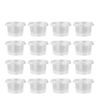 140ml za jednokratnu plastičnu posudu za jednokratnu upotrebu Clear Portion Cups Posude sa poklopcima