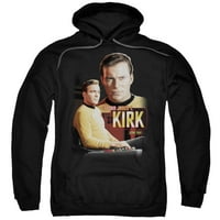 Star Trek - kapetan Kirk - pull-over hoodie - X-Veliki