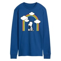 Kikiriki - Snoopy Tragovi ubrza - Muška majica s dugim rukavima