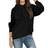 Duksevi za žene Grafičke dukseve Ležerne prilike sa sobom labavi dugi rukav džemper pada Y2K odjeću