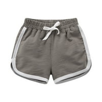 Djevojke Hlače Dječaci Pamuk Aktivno spavanje za ljetni plaža Big Boy's Sportska ploča Shorts Grey 4Y-5Y