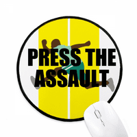 Dijalog za igre Pritisnite Assault Mouse Pad za radnu površinu za računar za računar