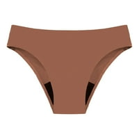 MLQIDK PERIODNIH DRŽAVE - Crna menstrualna nepropusna bikinija dno - Srednja struka plivajuća dna za