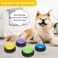 Dugmad za pse za snimanje za komunikaciju, dugme za razgovor za pse, tehnika vašeg psa za razgovor sa
