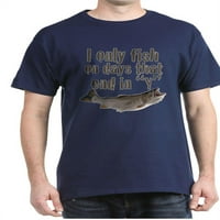 Cafepress - i ribljam tamna majica - pamučna majica
