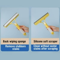 LI HB Trgovine Alat za čišćenje stakla Kućni alat za pranje Ogledalo vode Wiper Wiper Silikonski strugač