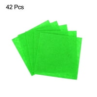 Mekani listovi za obnarenje tkanine posteljine zelene boje