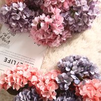 Kabina lažno cvijeće Vintage umjetna svila Hydrangea Cvijeće Buketi za kućni stoke središnje djeluje