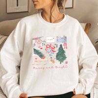Božićna košulja Funny Story Movie Recite grafički majica Xmas Bluza s dugim rukavima Božićna jesen zimska