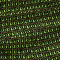 Onuone pamučni dres crne tkanine veseli božićni opskrbljivanje opskrbe Ispisuje šivanje tkanine sa dvorištem širom