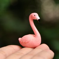 Minijaturne flamingo figurice PVC kratki ukras za uređenje krajolika Ornamenta