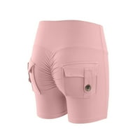 Puntoco Summer breskve kratke hlače za ženske kratke hlače Atletski kratke hlače Ženske kratke hlače