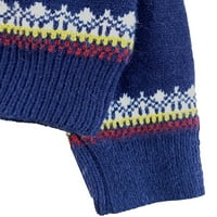 Qiylii božićni džemperi za žene muškarci par koji odgovaraju turtleneck pletenim skakačima praznični
