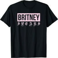 Žene vrhovi Britney Spears - Ženska majica Poklon posada Crta majice za zabavu Tee