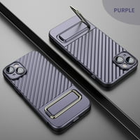 -Lion za iPhone Slim Case, premium zaštitni objektiv ugrađeni nevidljivi metalni udar nosač bežične