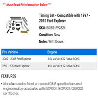 Vremenski set - kompatibilan sa - Ford Explorer 2009