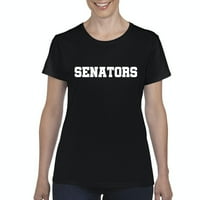 - Ženska majica kratki rukav, do žena veličine 3xl - senatori