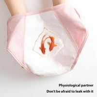 Period za žene Donje rublje Menstrualna gaćica Propuštanje propuštanja Srednji struk Pamuk Pamuk Postpartum