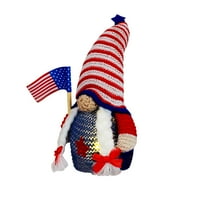 Užareni dan nezavisnosti Gnome bezsečna privjesak Gnome Doll Neovisnosti Dan Dekoracija, jedna veličina