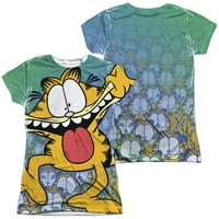 Garfield - Goofy Face - košulja za rukav Juniors - srednja