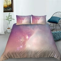 Poklopac posteljine vruće rasprodaje prekrivane prekrivače novoodnevne 3D zvjezdane nebo tiskane posteljine,