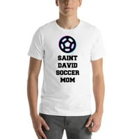 2xl TRI Ikona Saint David Soccer Mama kratkih rukava pamučna majica po nedefiniranim poklonima