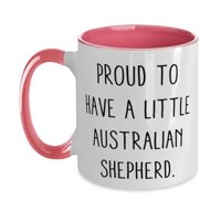 Smiješan australijski ovčar dva tona 11oz krigla, ponosna, za ljubitelje ljubimca, prisutne od prijatelja,