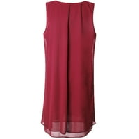 Corashan ženska moda Dvije šarmantne čvrste boje haljina za čipke mladenke
