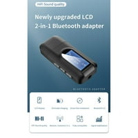 KIPLYKI veleprodaja USB audio prijemnik Bluetooth 5. PRINCITET LC D ekran 2in bežični adapter