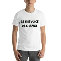 Budite glas promjene pamučne majice s kratkim rukavima u obliku kratkih rukava po nedefiniranim poklonima