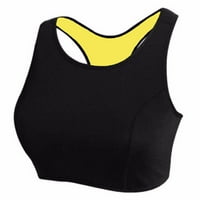 Male žene Sportska grudnjaka TOP sauna znoj Neoprene Neoprene vruće za mršavljenje Racerback Rezervoar