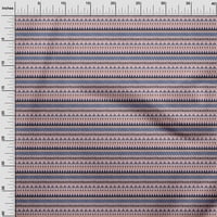 Onuone pamučna svilena tkanina Geometrijska Ikat print šivaći tkaninu BTY wide