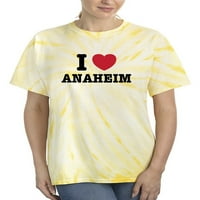 Love Anaheim Tie-Dye Cyclone -sMartPrints Dizajn, ženska XX-velika