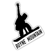 Boyne Mountain Michigan Ski Adventures Suvenir Vinil Decal naljepnica Dizajn ploče