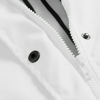 Rain Poncho stabilna odjeća Žene Puna kišna jakna na otvorenom plus vodootporan kapuljač kapuljača White