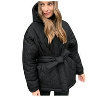 Ženske krznene jakne i kapute Žene žene zimske jakne topli kaput Slim krijumčare patent zatvarač deblji