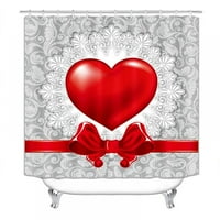 Na raspolaganju tuš za ljubitelje Kupatilo Majke Majke Sretna Valentinova Dan Love Par Dekor dekora Dekor Izdržljive mašine za jednostavnu njegu