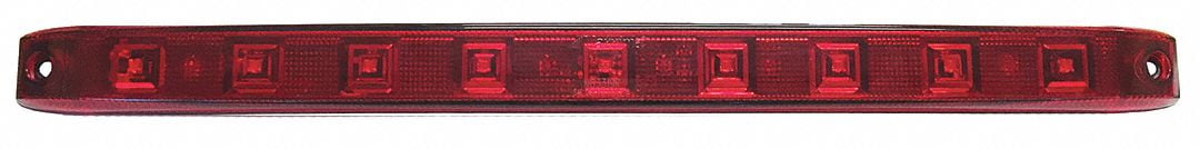 Maxxima Stop svjetlosni bar, pravokutni, crveni, 15-1 2 l63319r