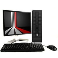 EliteSK 800G desktop računar, Intel Quad-Core i5, 1TB HDD, 8GB DDR RAM, Windows Home, DVD, WiFi, 22in monitor, USB tastatura i miš