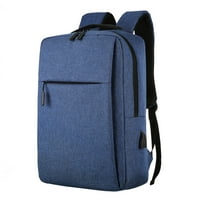 Backpack laptop, poslovni vitki trajni prijenosni prenosivi ruksaci sa USB priključkom za punjenje, školski računarske torbe za muškarce i žene