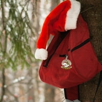 Bacocc Božićni ukrasi za božićne stablo koji spavaju psa u božićnoj sceni - spavanje u bisernom božićnom ukrasu a
