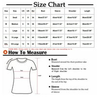 Plus size za žene Dressy Ležerne prilike seksi modne žene okrugli vrat 3 4Sleeve majica za ispis bluza