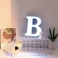 Engleska abecetna noćna žarulja, LED oblika LED lampica za noćna lampica za rođendanski aranžman rekvizita