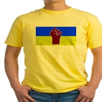Cafepress - ukrajinska zastava sa majicom pesnice - lagana majica - CP