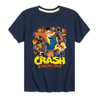 Crash Bandicoot - TNT Crash - grafička majica kratkih rukava i mlade