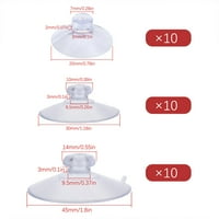 Kuke za viseće kuke za usisavanje usisnih čaša plastične usisne čaše bez kuka Vedro kuke veličine velike dužnosti